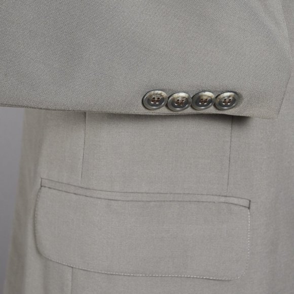 Cricketeer Men's Dayton Hudson Coat Blazer Gray Rayon Blend 43R - Picture 5 of 10